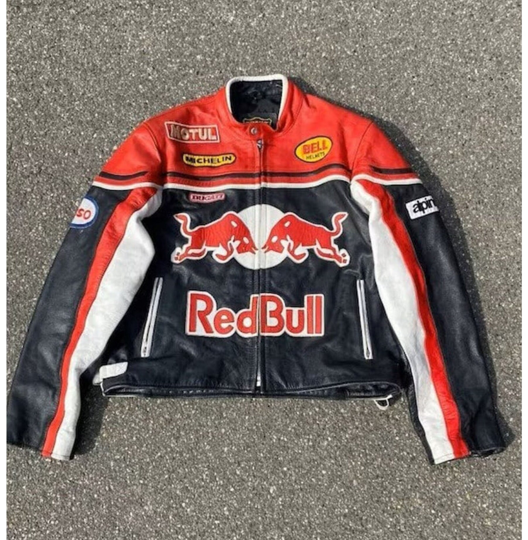 Bull Leather Jacket Etsy
