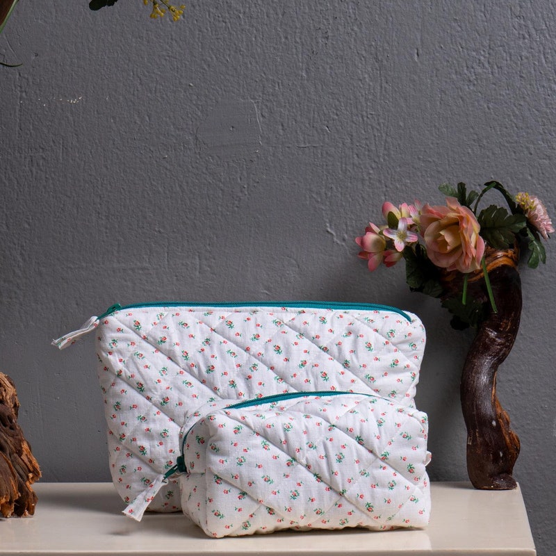 Quilted Makeup Bag - Etsy