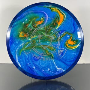 MVP Neutron Fireball - Custom Dyed Disc - Brand New image 5