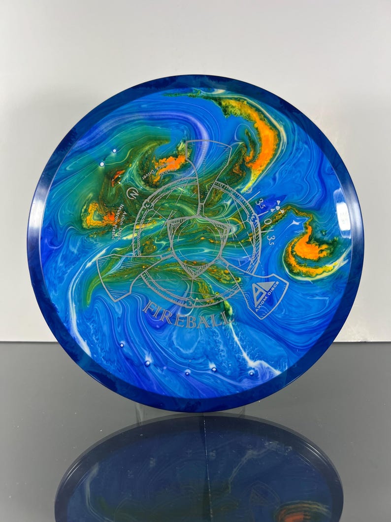 MVP Neutron Fireball - Custom Dyed Disc - Brand New image 5