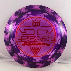 Dynamic Discs 2024 Trilogy Challenge Lucid Ice Glimmer Escape - Custom Dyed Disc - Brand New