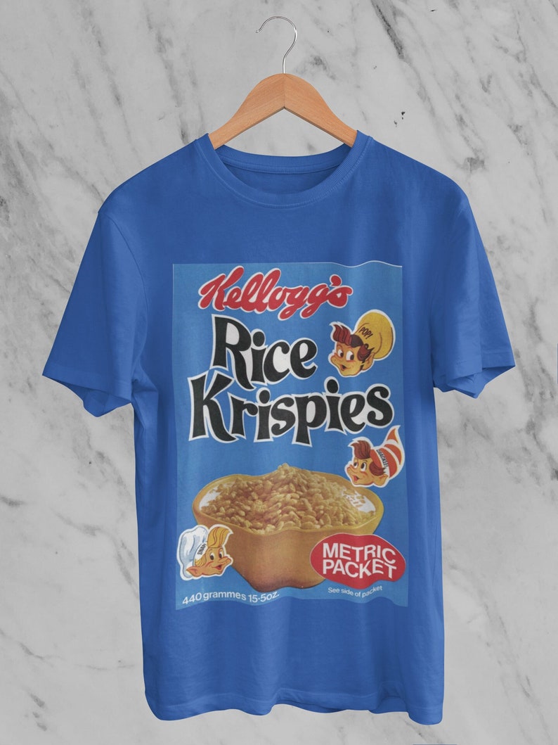 Rice Krispies T Shirt Gag Shirt Funny Shirts Cereal Tee - Etsy Canada