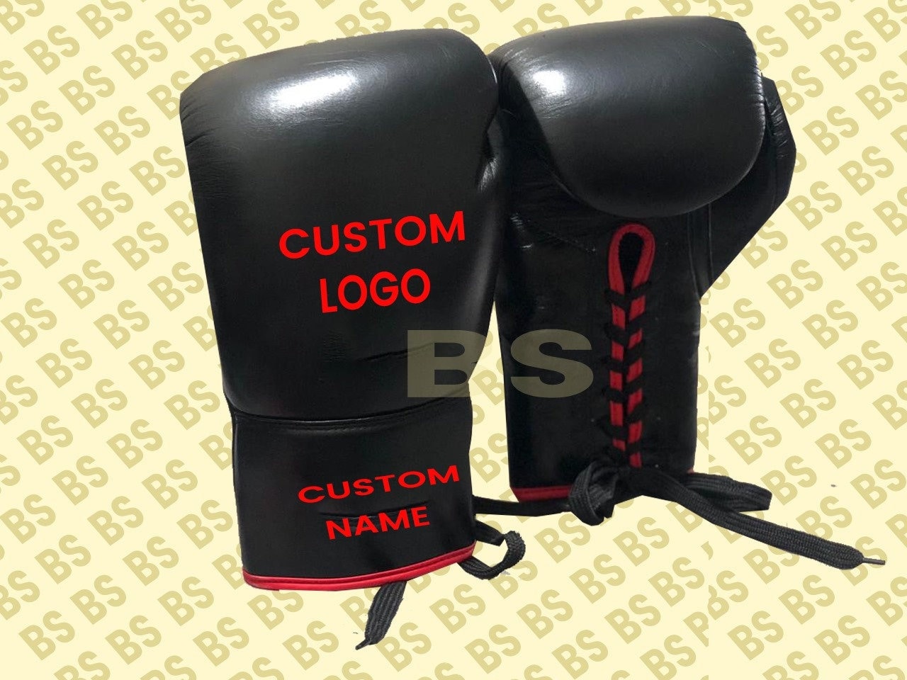 Custom Made Leather Boxing Gloves Professional MMA Sparring Punch