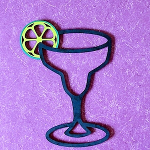 Margarita glass, Bar Decor, Wall Decor, Margarita