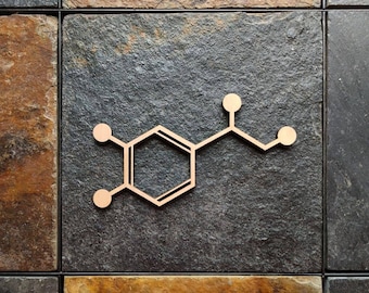 Norepinephrine Wall Decor, Norepinephrine Molecule Wall Decor, Norepinephrine Wall Art, Neurotransmitter Wall Decor,  Art, Molecule