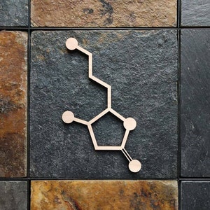 Bar Wall Decor Whiskey Wall Décor Whiskey Molecule  minimalistic wall decor Bar Wall Décor, Bar Wall Art, Whiskey decor, Bar wall decore