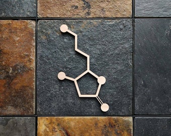Bar Wall Decor Whiskey Wall Décor Whiskey Molecule  minimalistic wall decor Bar Wall Décor, Bar Wall Art, Whiskey decor, Bar wall decore