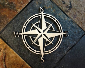 Compass Rose, wall decor, Wall art, Boat art, Nautical art, Compass