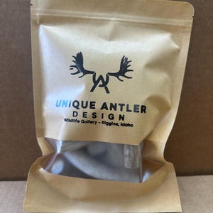 NEW Antler Powder Dog Treat w/ .5lb SALE! Deer Antler Dog Chews (5chews) Small Whole Deer Antler 4&quot; Tines Bundle
