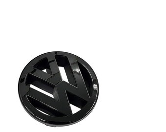 Convient aux badges de rechange noir brillant pour insigne avant VW Golf MK5