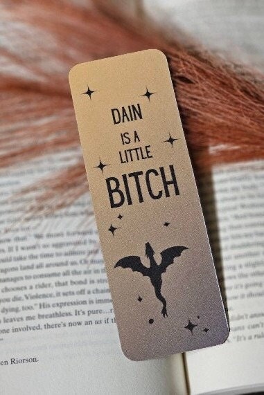 Dain Aetos is a Bitch Wood Bookmark – Cutthroat's Great Wood