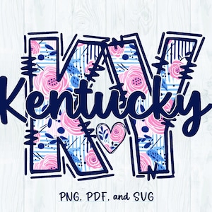 Kentucky Floral Coquette Design
