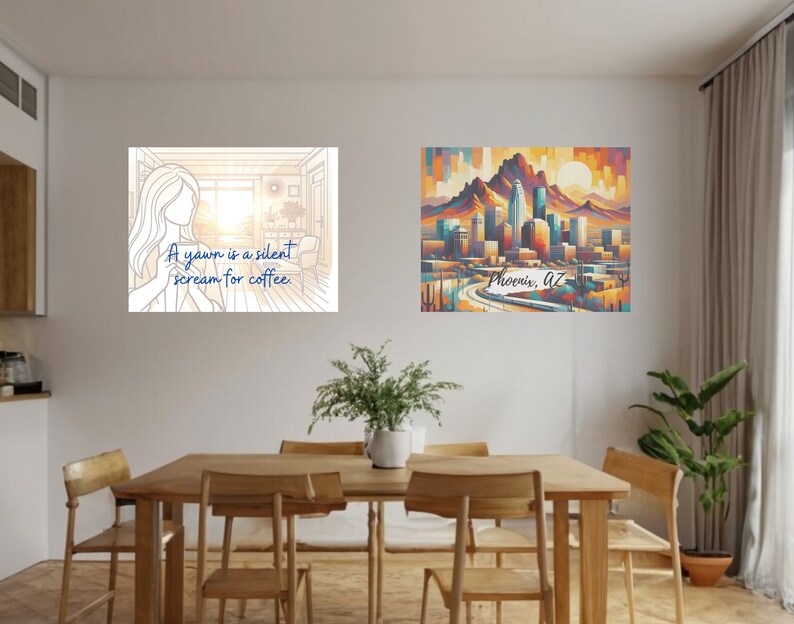 Downtown Phoenix, AZ Canvas Gallery Wraps, Downtown, Downtown Landscape