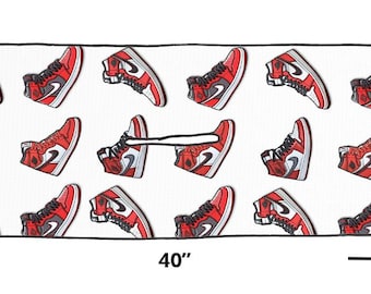 Red MJ1 Golf Towel 16 x 40