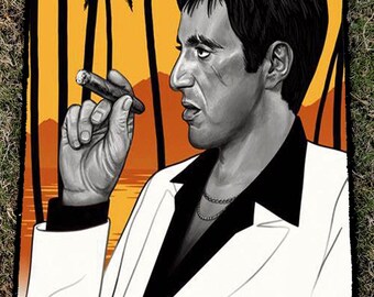 Scarface Golf Towel 16 x 24