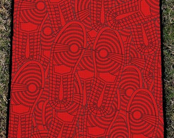 RED Golf Towel 16 x 24