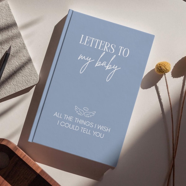 Custom Baby Loss Gift, Infant Loss Journal, Pregnancy Loss, Stillborn Gift, Loss of Son Notebook, Memorial Gift Ideas, Miscarriage Keepsake