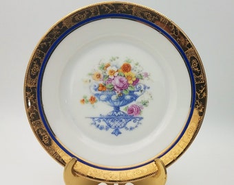 Vintage Hutschenreuther Leonard Paris Benares Dinner Plate, 10.25