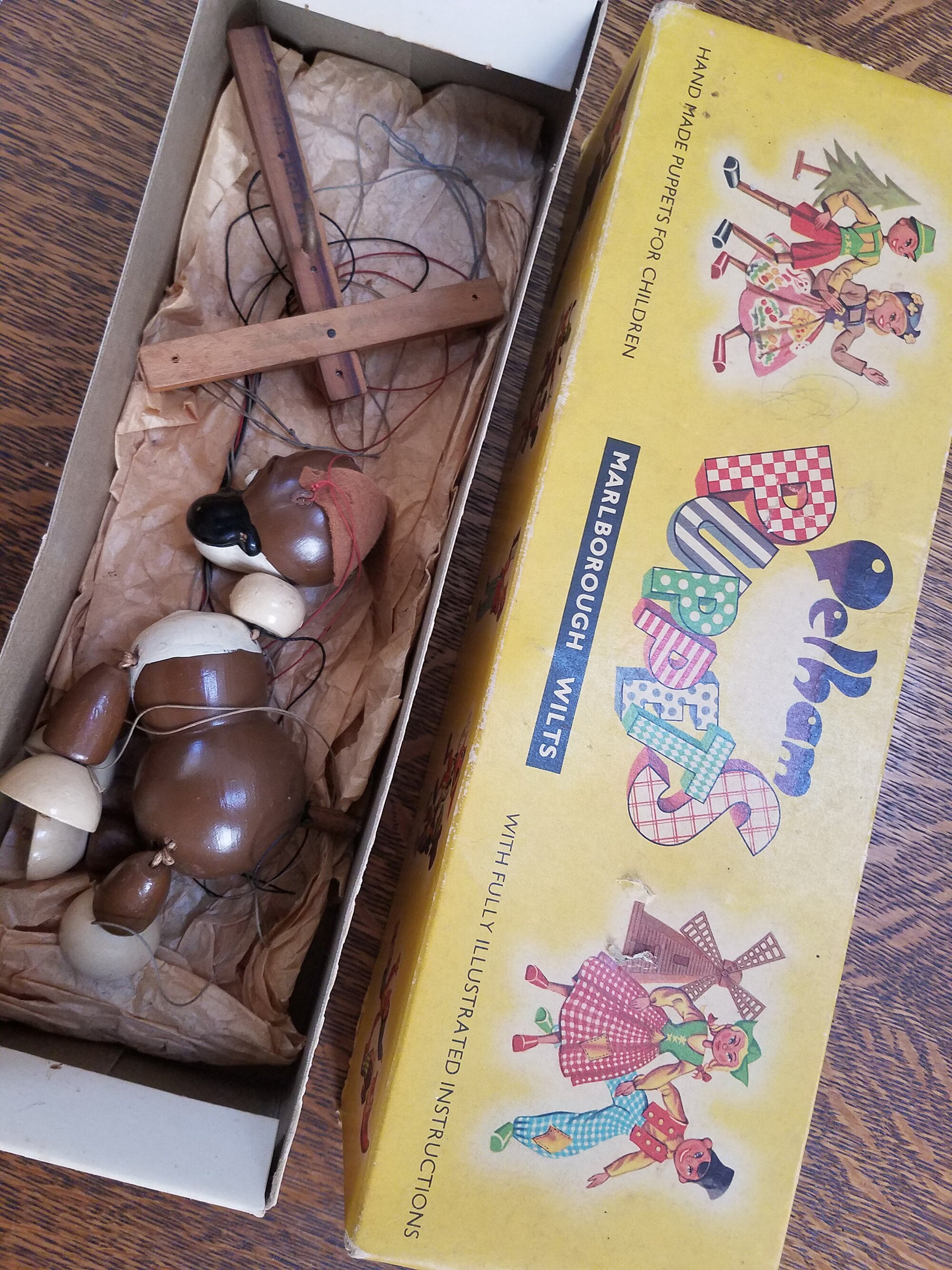 Vintage Pelham Bengo Hand Made Boxer Dog Puppet England Etsy