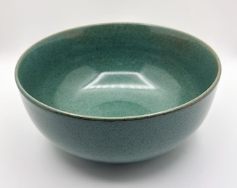 Rare Lindt-Stymeist 'Green Tea' Porcelain Large Serving Bowl, 8" x 4", 1980s