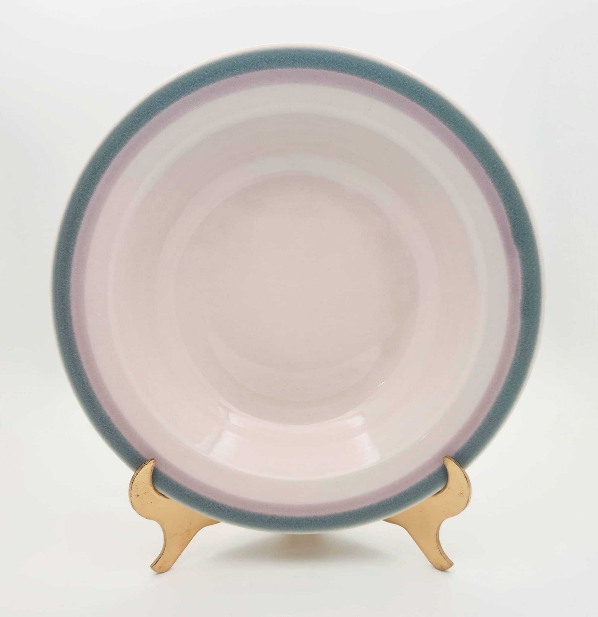 Pfaltzgraff Aura Pink 8.5" Soup/Salad Bowls, 1980s
