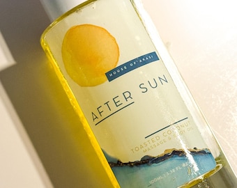 Olio per massaggi e corpo After Sun Toasted Coconut / olio per il corpo da donna / olio per il corpo non grasso / crema idratante per il corpo / olio per massaggi