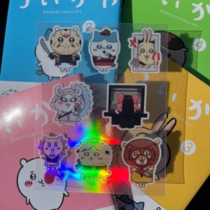 Chiikawa Horror Icons Sticker Sheet