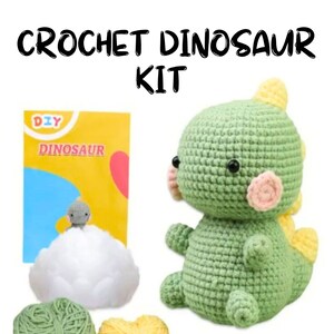 Dinosaur Crochet Kit for Beginners