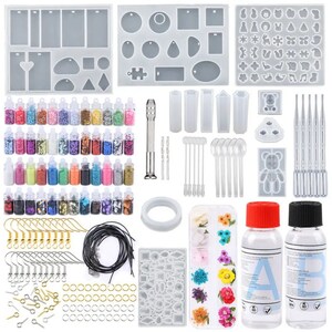 Resin Art Kit, Resin Starter Kit, Resin Jewelry Kit, Art Kit for Adults