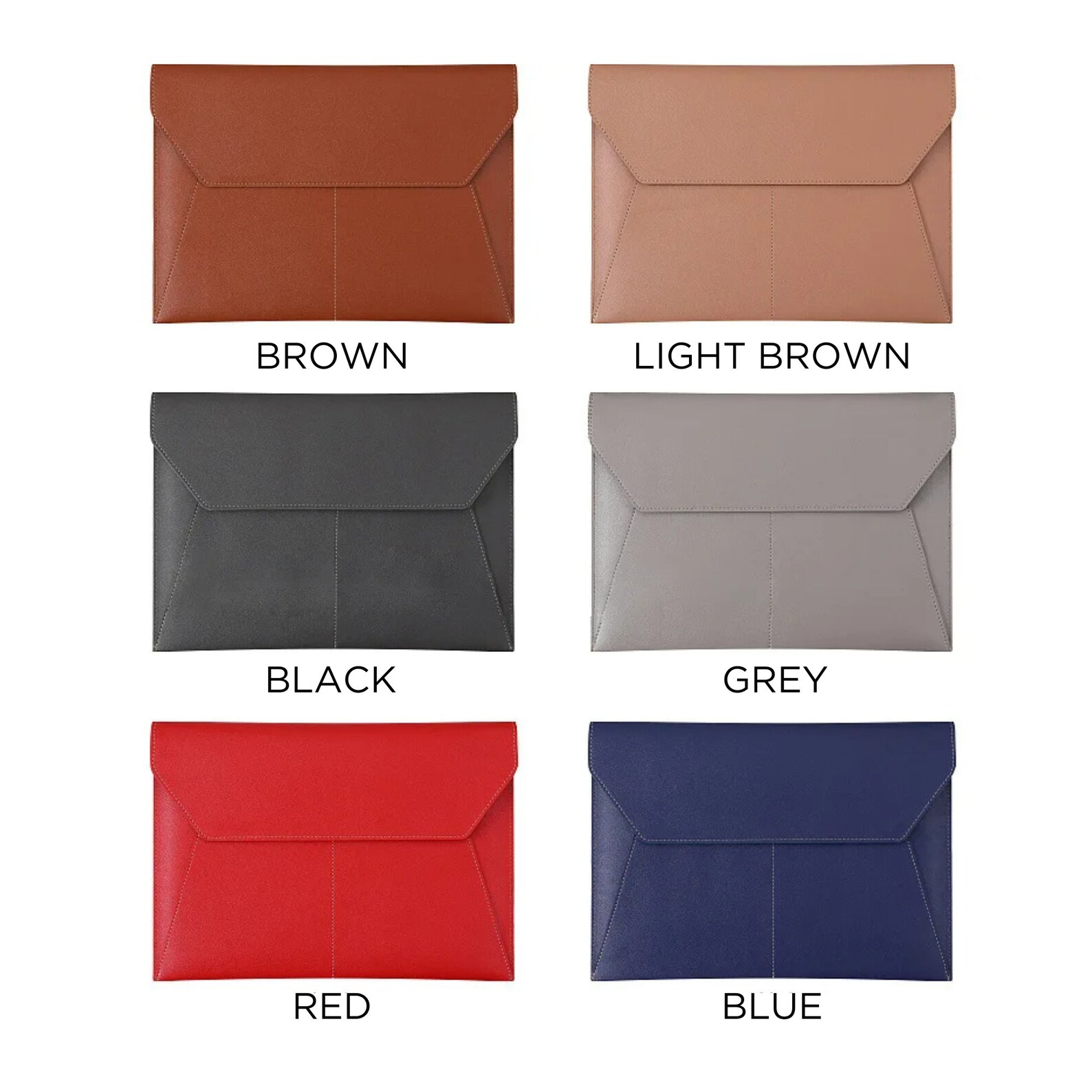 Leather File Folder, Document Holder, File Folder Organizer, Leather ...