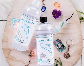 Resin Art Kit, Resin Starter Kit, Resin Schmuck Kit, Kunst Kit Für Erwachsene, Epoxidharz Starter Kit, Selber machen, Craft Kits für Erwachsene