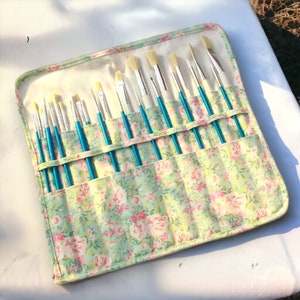 Pot à crayons, Porte-pinceau, Rouleau de crayons, Étui à pinceaux, Range-pinceau, Étui à crayons, Trousse à crayons enroulable