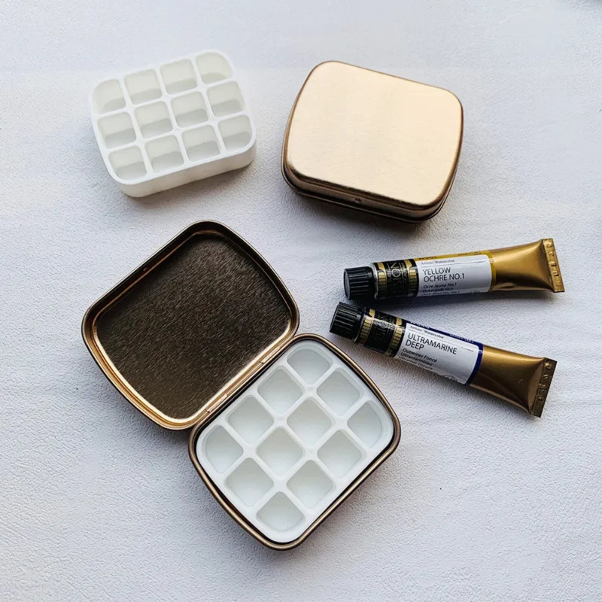 Mini Watercolor Palette Portable Travel Painting Supplies - Etsy