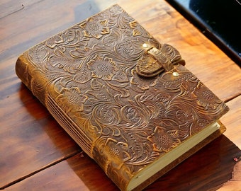 Leather Bound Journal, Travel Leather Notebook, Handmade Sketchbook, DIY Notebooks, DIY Diary, Leather Bound Notebooks