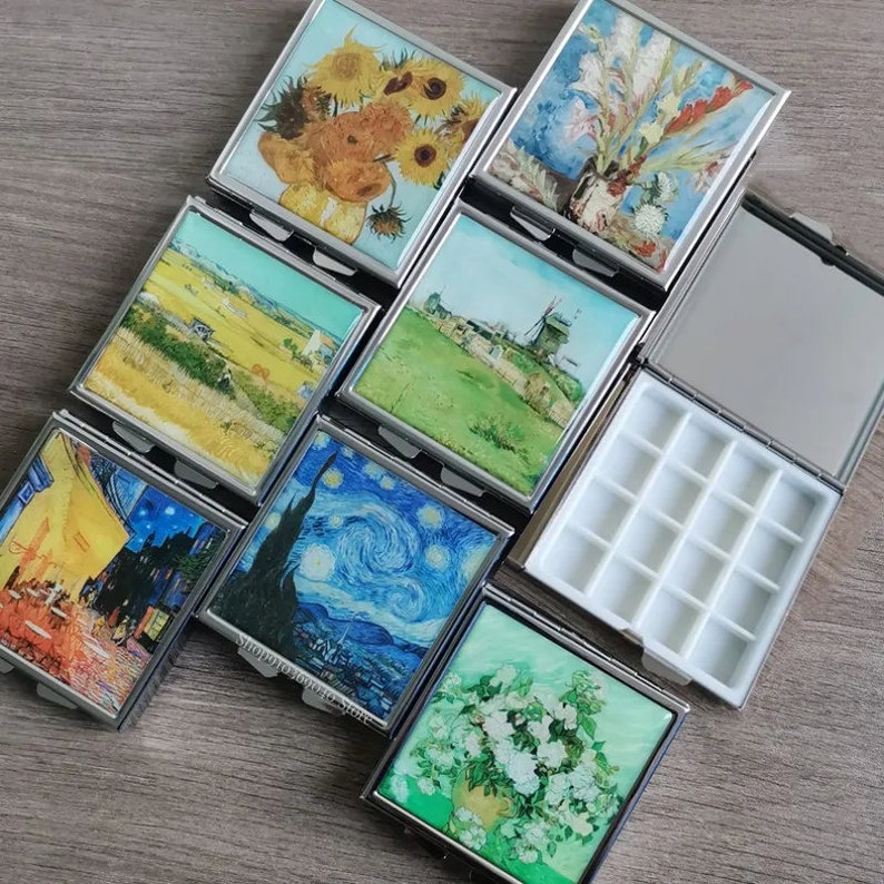 Aquarelle Palette Mini Watercolor Paint Box Portable Paint Etsy