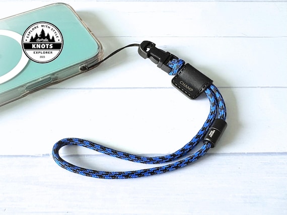 Custom Phone Lanyard Paracord, Phone Holder Wristlet, Outdoor gear accessory for him, Rope Wristlet Lanyard for Mobile Phones Christmas Gift