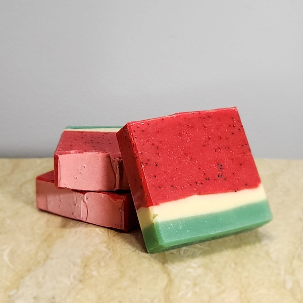 Watermelon Hemp Soap