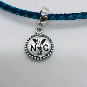 NYC CHARM /New York City CHARM/Statue of Liberty Exclusive Charm   /Travel gift/ S925 sterling silver jewelry for Bracelet with Gift Box