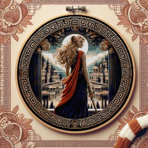 Annabeth Chase Cross Stitch Camp Half Blood Rik Riordan Percy Jackson and the Olympians, The Heroes of Olympus, The Trials of Apollo pdf