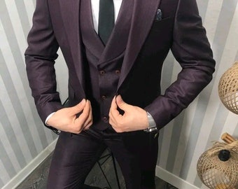 GROOM WEDDING SUIT - Men Formal Suit - Formal Fashion Suit - Party Wear Suit - Men's Suit - Men Fashion - Elegant Men Suit - Men Suit