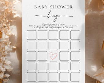 Printable Baby Shower Bingo Baby Shower Bingo Cards Printable Baby Shower Bingo Game Baby Bingo Printable Baby Bingo Cards Baby Shower, a8