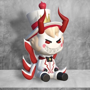 STL/3MF file LUCIFER Evil HAZBIN Hotel for 3D print