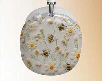 Daisy Bees AirPod Max Case | Floral Bee Headphone Covers
