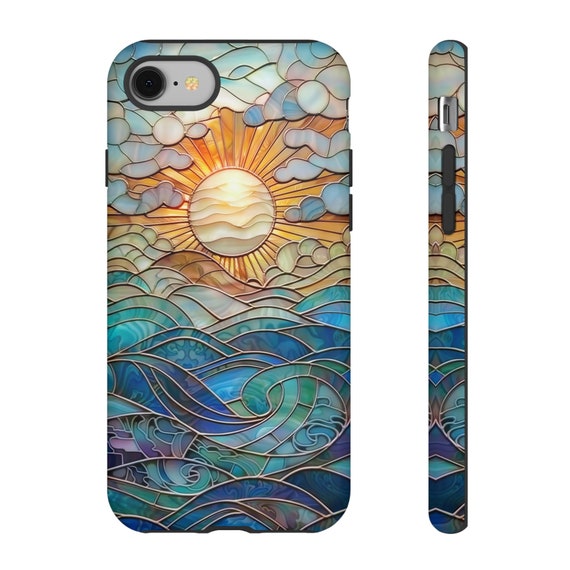 iPhone・スマホケース Society6 1980's sunset and quote by Goldfish Kiss Society6 1980's sunset and quote by Goldfish Kiss (Society6