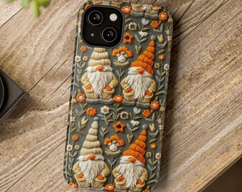 Autumn Gnomes MagSafe Compatible Phone Case | Magnetic Impact-Resistant Cover