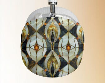 Stained Glass Art Deco AirPod Max Case | Decorative Headphone Covers