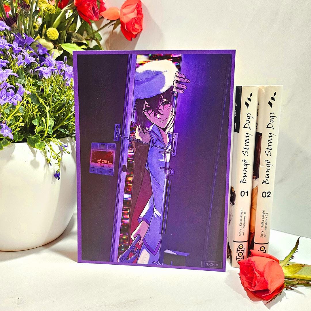 Fyodor Dostoevsky Open? - Prints Bungou Stray Dogs (BSD)
