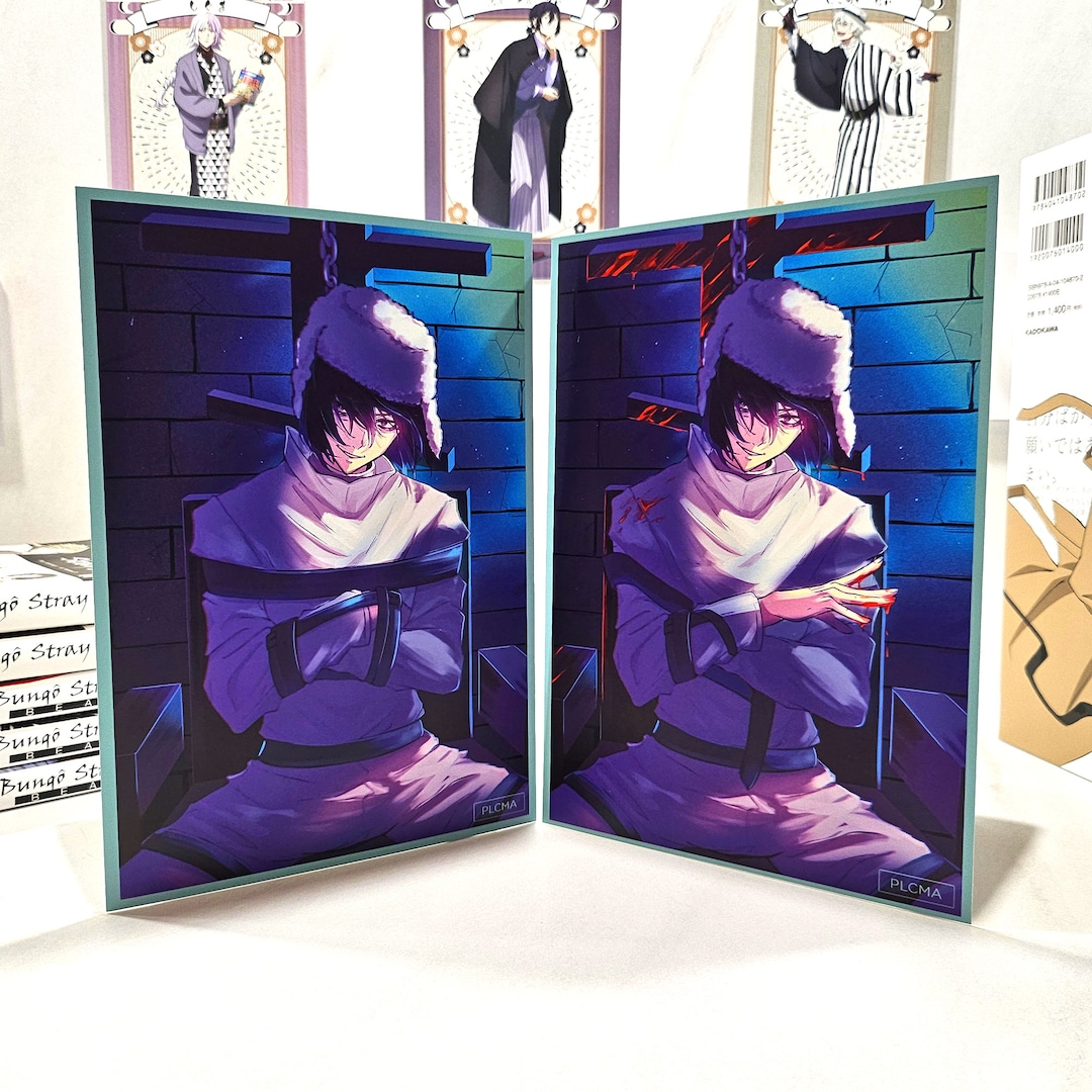 フョードル・ドストエフスキー - 文豪ストレイドッグス（BSD）の版画