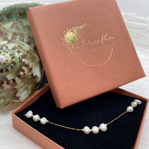 Pearl Chaîne de Taille en Perles de Culture Collier de Ventre en Or 18K Bijoux de Plage Bijoux de Corps Bohème Cadeau pour Elle image 10