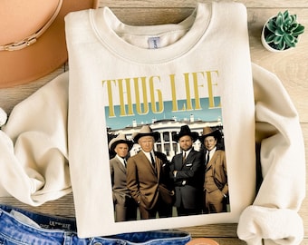Thug Life Trump Shirt, Trump Vance Elon Kennedy Thuglife Shirt, Trump Thug Life 2024 Election Shirt, Trump 2024 Shirt, Trump Vance Shirt